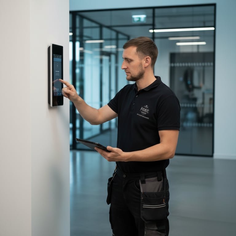 Intruder alarm maintenance and servicing